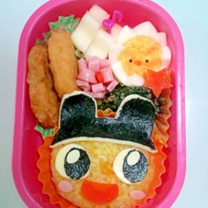 キャラ弁☆たまごっち　まめっちお弁当。